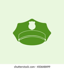 Police cap icon.