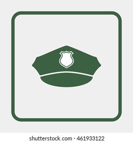 Police cap icon.