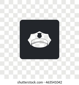 Police cap icon.