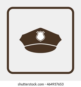 Police cap icon.