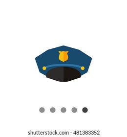 Police Cap Icon