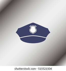 Police cap icon.