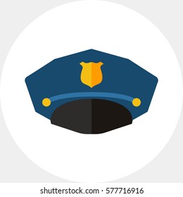 Police Cap Icon