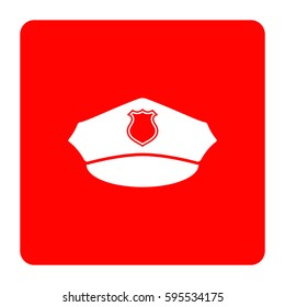 Police cap icon.