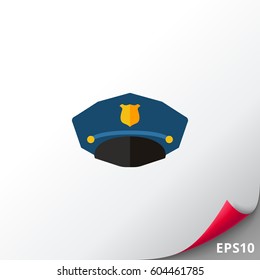 Police Cap Icon