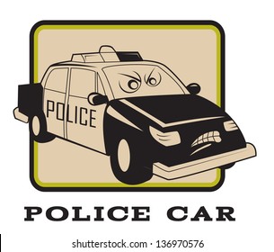 police car