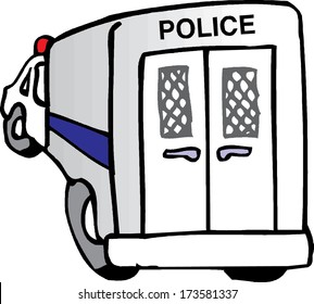 police car