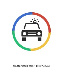 Police Car - App Icon