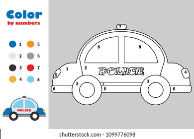 13,472 Car Color By Numbers Images, Stock Photos & Vectors | Shutterstock