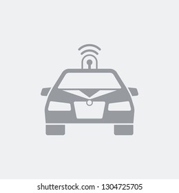 Police car concept icon