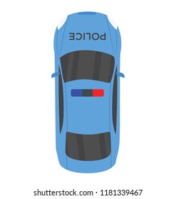 
A police car is a government car for police use 
