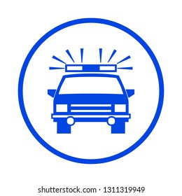 Police car icon
