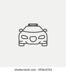 Police car icon