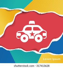 police car icon
