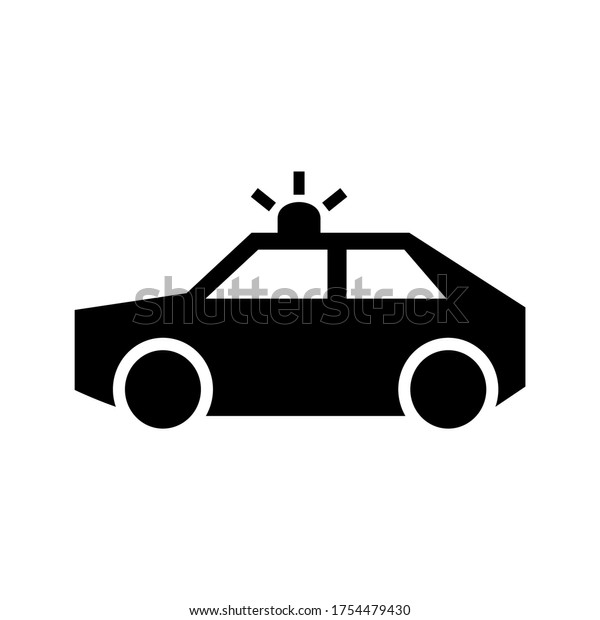 police car  icon or logo
isolated sign symbol vector illustration - high quality black style
vector icons