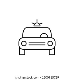 police, car, light icon. Can be used for web, logo, mobile app, UI, UX