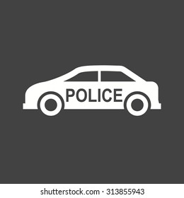 Police, car, van icon vector image.Can also be used for law and order. Suitable for mobile apps, web apps and print media.