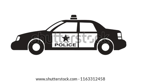 police car vector