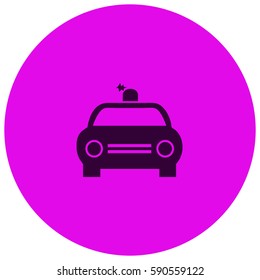 Police Car vector  icon