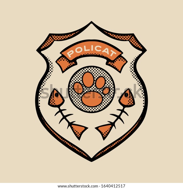 https://image.shutterstock.com/image-vector/police-cat-badge-design-mixed-600w-1640412517.jpg
