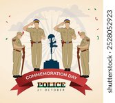 Police Commemoration Day 21 October, Police Martyrs Day.