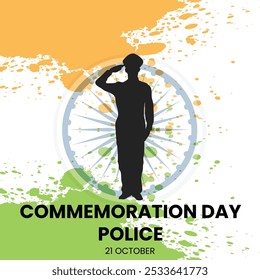 Police Commemoration Day 21 October, Police Martyrs Day.