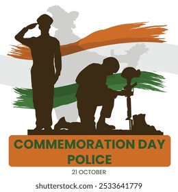 Police Commemoration Day 21 October, Police Martyrs Day.