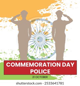 Police Commemoration Day 21 October, Police Martyrs Day.