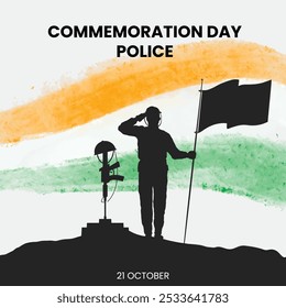 Police Commemoration Day 21 October, Police Martyrs Day.