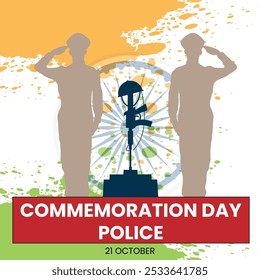 Police Commemoration Day 21 October, Police Martyrs Day.