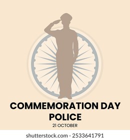 Police Commemoration Day 21 October, Police Martyrs Day.