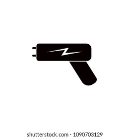 police electric shocker icon. Element of police for mobile concept and web apps. Detailed police electric shocker icon can be used for web and mobile. Premium icon on white background