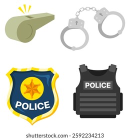 Police Equipment and Uniform elements