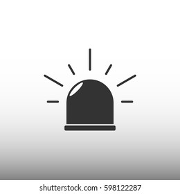 Police flasher icon