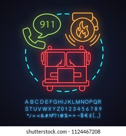 Police force neon light concept icon. Law enforcement idea. Policeman, walkie talkie, handcuffs. Glowing sign with alphabet, numbers and symbols. Vector isolated illustration