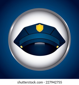 police graphic design , vector illustration