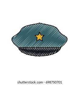 Police hat cartoon