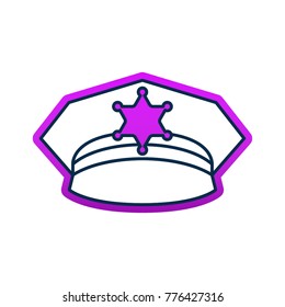 Police hat icon