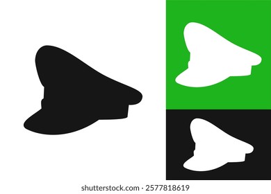 Police hat icon. Vector image