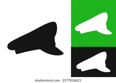 Police hat icon. Vector image