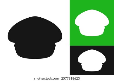 Police hat icon. Vector image