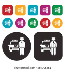 Police icon / Agent icon