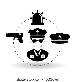 police icon design