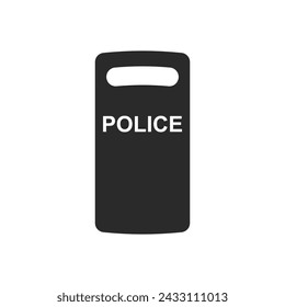 Icono de policía vector de diseño plano