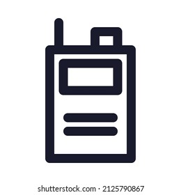 a police icon with flat style. suitable for crime design.