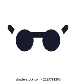 ein Polizeisymbol mit flachem Stil. geeignet für Kriminalitätsdesign.