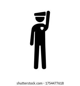 police icon or logo isolated sign symbol vector illustration - high quality black style vector icons

