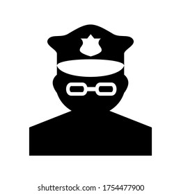 police icon or logo isolated sign symbol vector illustration - high quality black style vector icons
