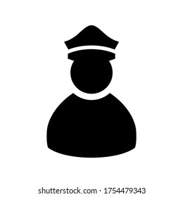 police icon or logo isolated sign symbol vector illustration - high quality black style vector icons