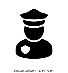 police icon or logo isolated sign symbol vector illustration - high quality black style vector icons
